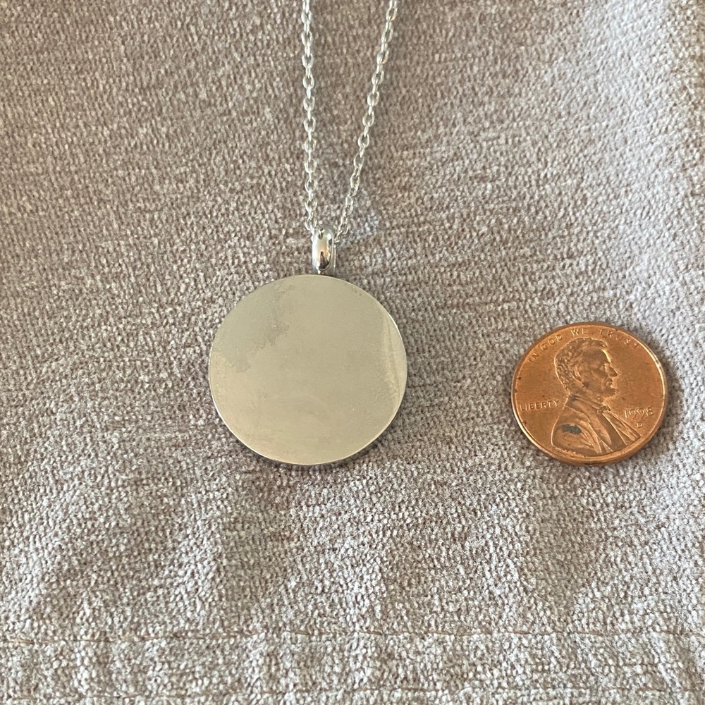 Elegant Stainless Steel Pendant Necklace